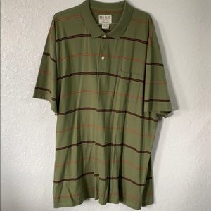 626 Blue Vintage Polo style Shirt